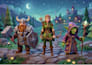 create 3d low poly modeling character rigging for your game or animation